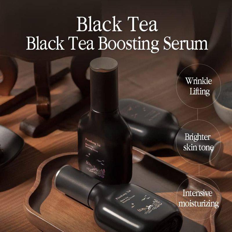 [Suero] Sérum potenciador de té negro Pyunkang Yul antienvejecimiento 45 ml