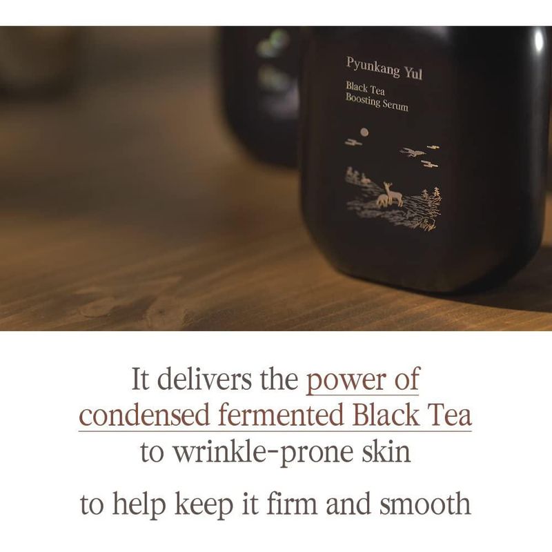 [Suero] Sérum potenciador de té negro Pyunkang Yul antienvejecimiento 45 ml