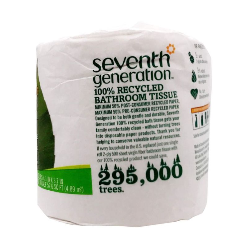 Papel higiénico Seventh Generation 500 hojas 500 unidades