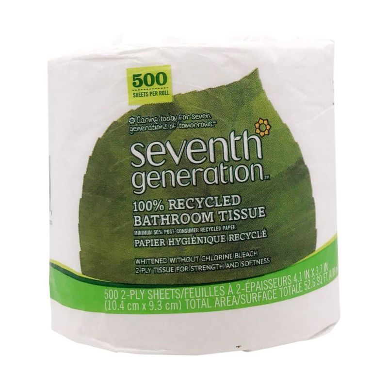 Papel higiénico Seventh Generation 500 hojas 500 unidades