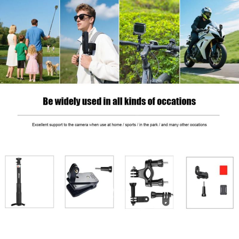 Kit de Accesorios Husiway para DJI Osmo Action 6 Resistente al Agua