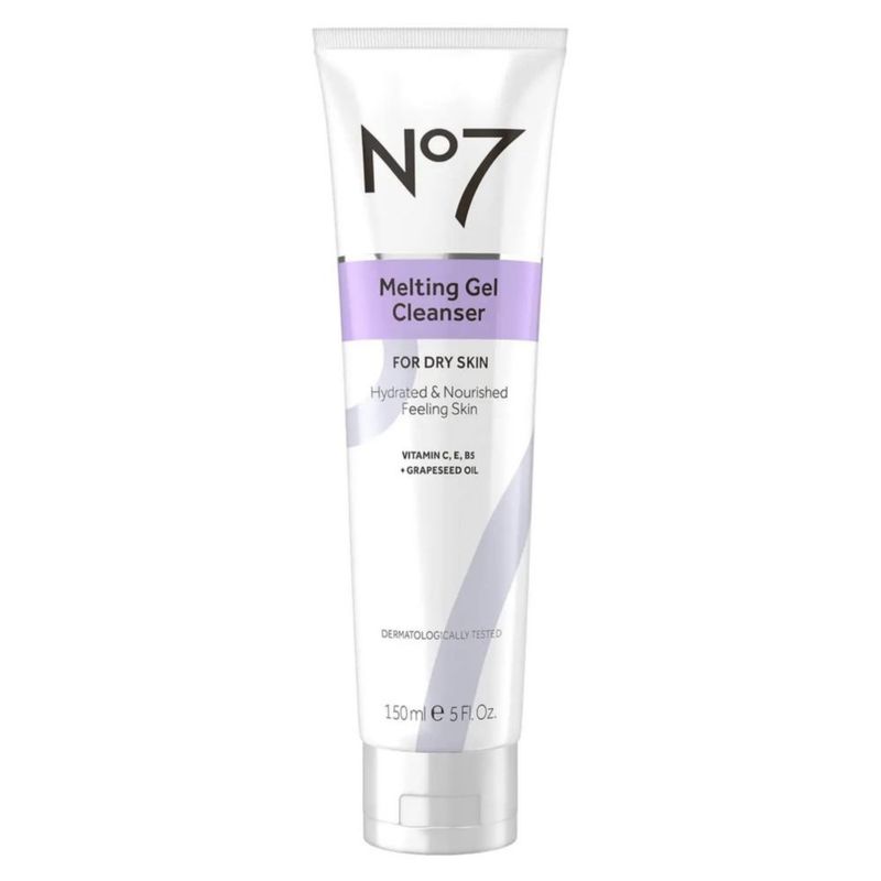 Gel Limpiador No7 150 ml para piel seca