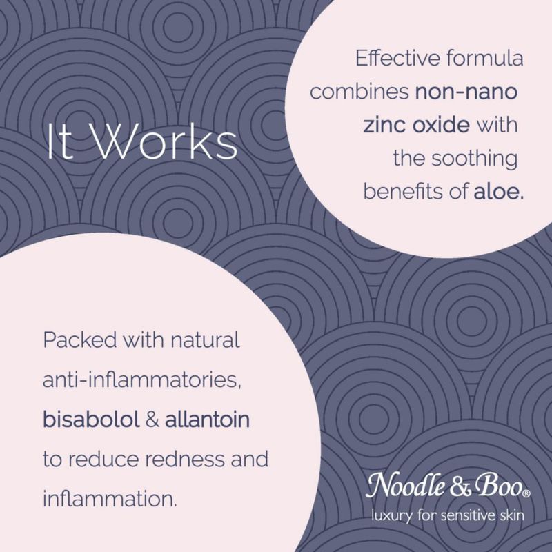 Pomada para dermatitis del pañal Noodle & Boo The Best 300 ml de óxido de zinc