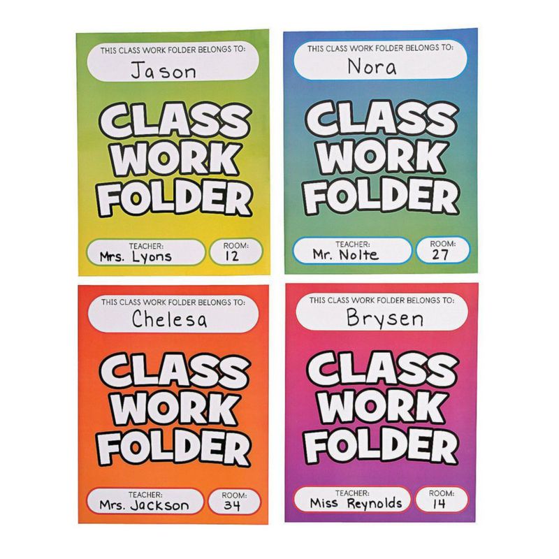 Carpeta de archivo Fun Express 24 x 30 cm pack de 12