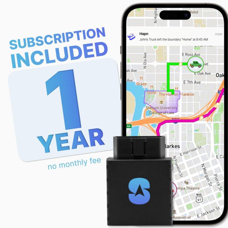 Rastreador GPS Spy Tec OBD Antirrobo en Tiempo Real para Vehículos