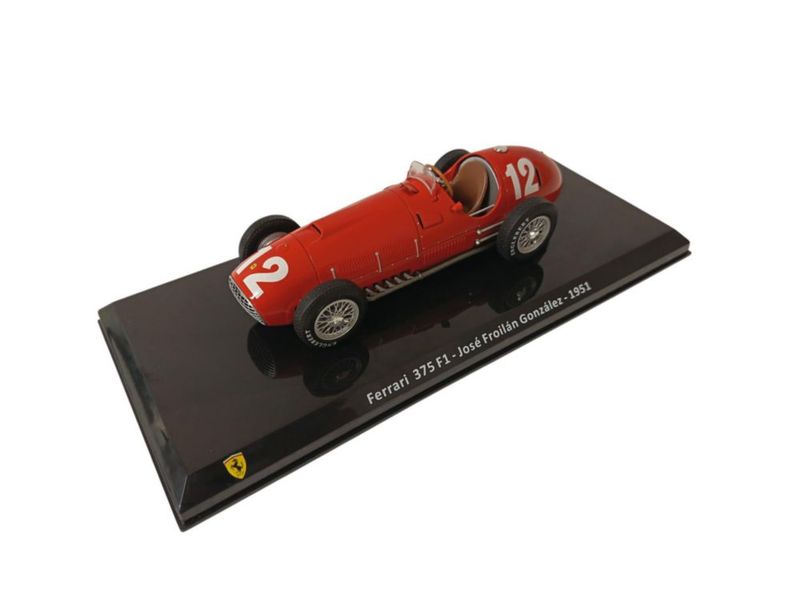 Coche miniatura de metal Ferrari 375 F1 escala 1/24 – OPO 10