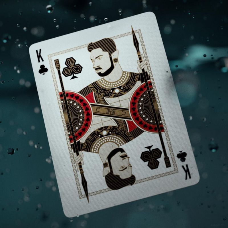 Teoría de cartas 11 Black Panther Premium Marvel Poker