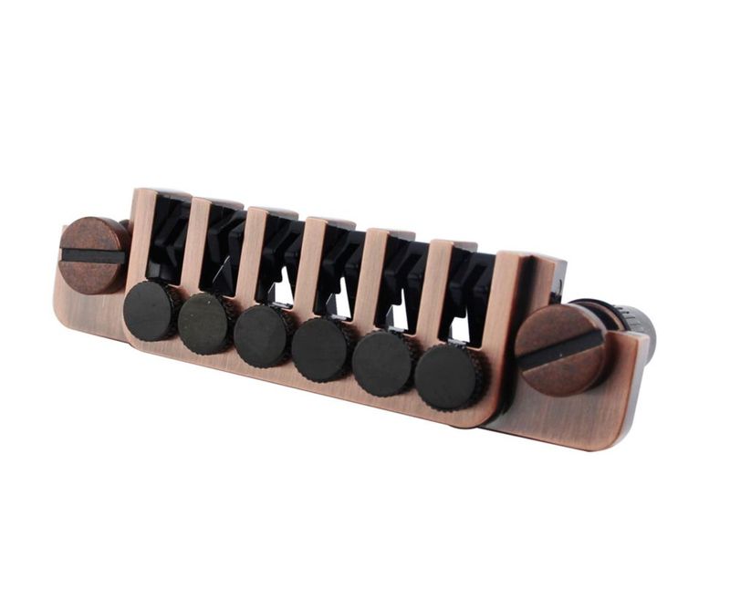 Puente de Guitarra Guyker TP-6 Cola Vintage en Bronce