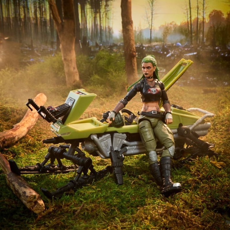 Set de figuras de acción G.I. Joe Classified Series Zanya 15 cm