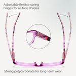 Gafas de Lectura Gaoye Pack de 5 con Luz Azul para Mujer