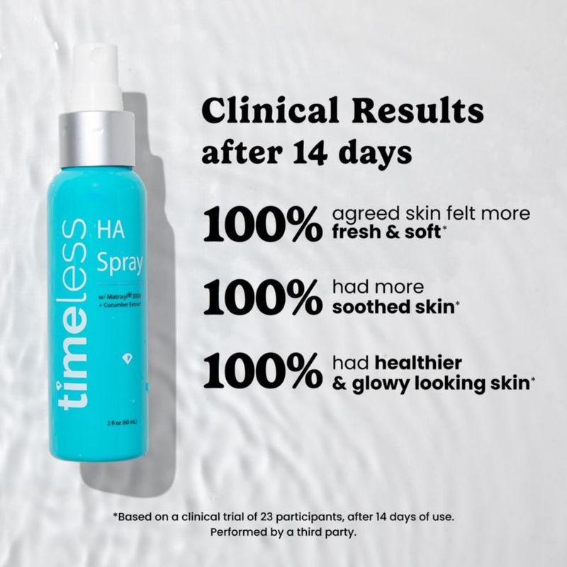 Set de Spray Mini Hidratante con Péptidos Timeless Skin Care