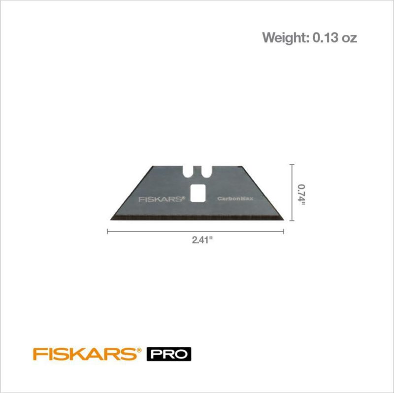 Cuchillas para navaja multiusos Fiskars 3/4" Pack de 20 CarbonMax