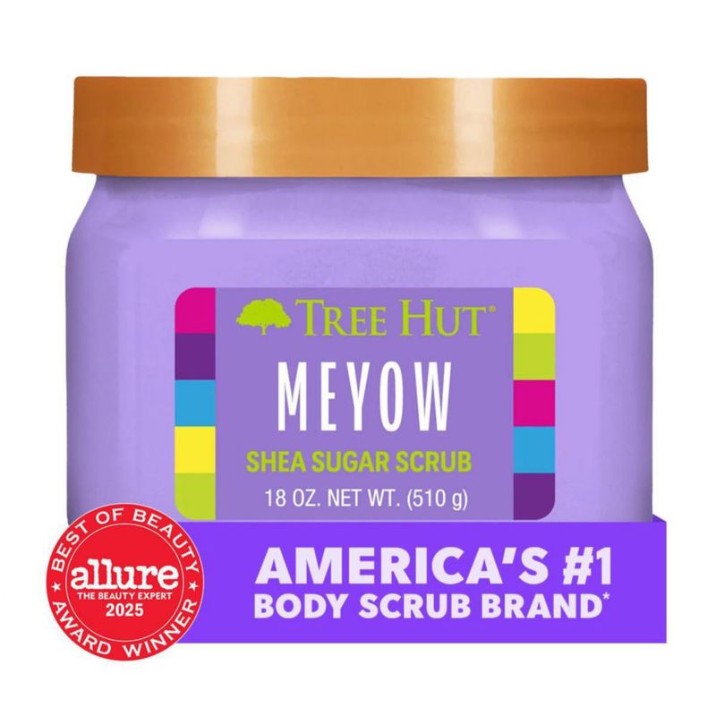 Exfoliante Corporal Tree Hut Meyow de Azúcar y Karité 510 g
