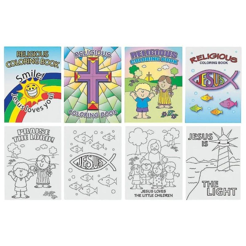 Libro para colorear Fun Express 13 × 18 cm paquete de 72 para niños