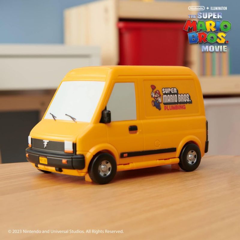 Playset The Super Mario Bros. Movie Van con Mini Mario 3+