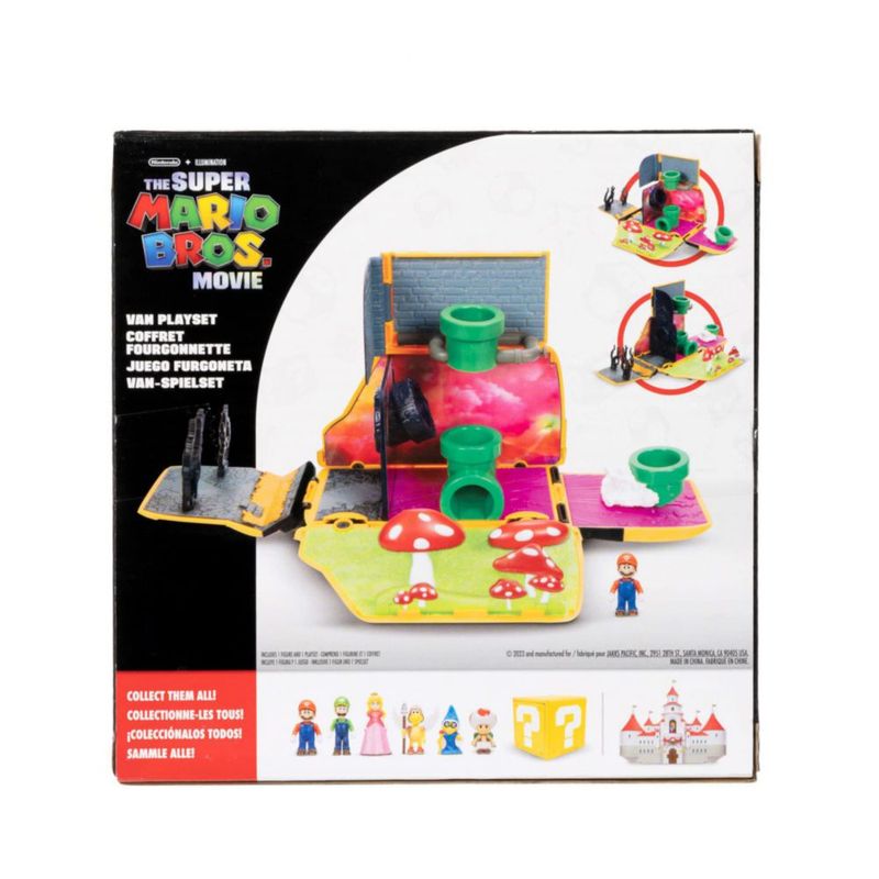 Playset The Super Mario Bros. Movie Van con Mini Mario 3+