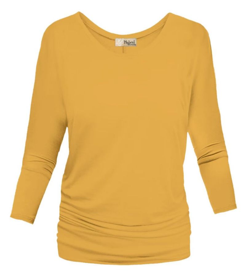 Camisa Hybrid & Company KT44134X Dorada 1X