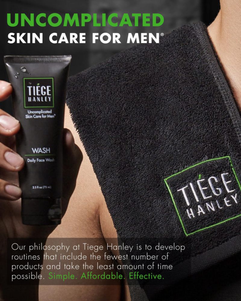 Set de cuidado de la piel Tiege Hanley Essential Rutina para hombre