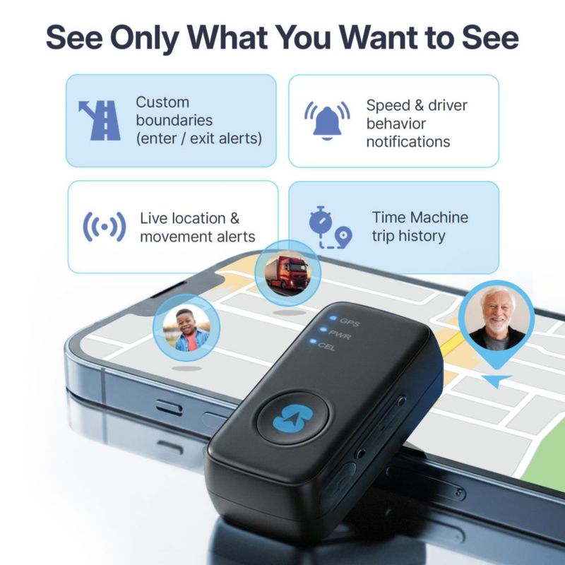Rastreador GPS Spy Tec Atlas - Batería de 14 Días y 4G