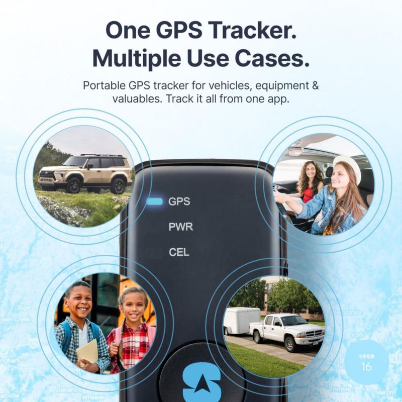 Rastreador GPS Spy Tec Atlas - Batería de 14 Días y 4G
