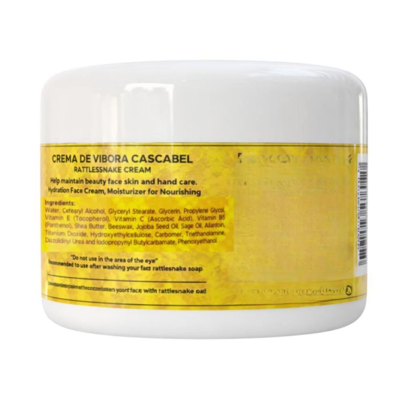 Crema de Belleza JABÓN DE ACEITE VÍBORA DE CASCABEL 113 ml