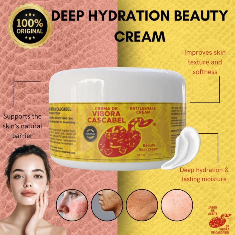 Crema de Belleza JABÓN DE ACEITE VÍBORA DE CASCABEL 113 ml