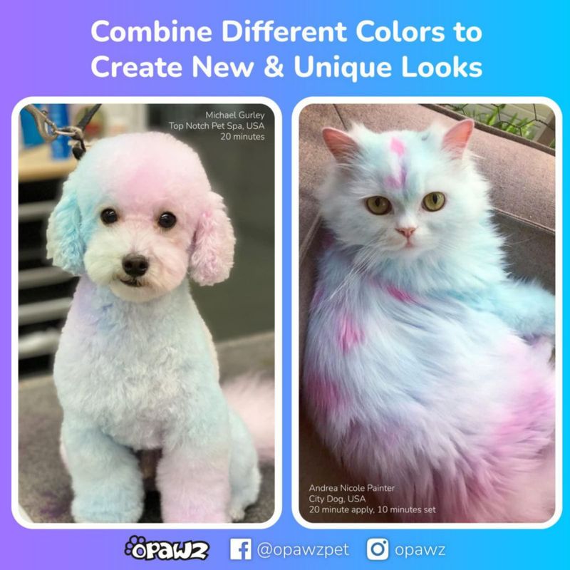 Champú OPAWZ de Color Depositante para Perro y Gato 500 ml Fucsia