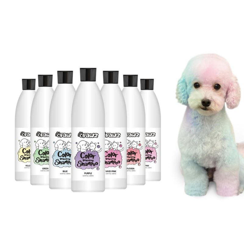 Champú OPAWZ de Color Depositante para Perro y Gato 500 ml Fucsia