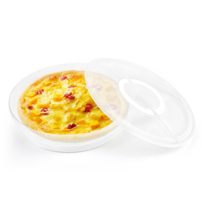 Contenedor para Alimentos FMOACEN Transparente 29 cm con 2 Compartimentos