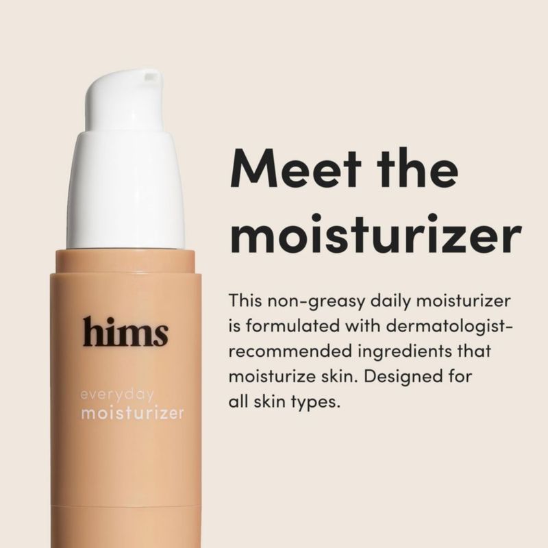 Crema Hidratante HIMS & HERS 30 ml con Ácido Hialurónico