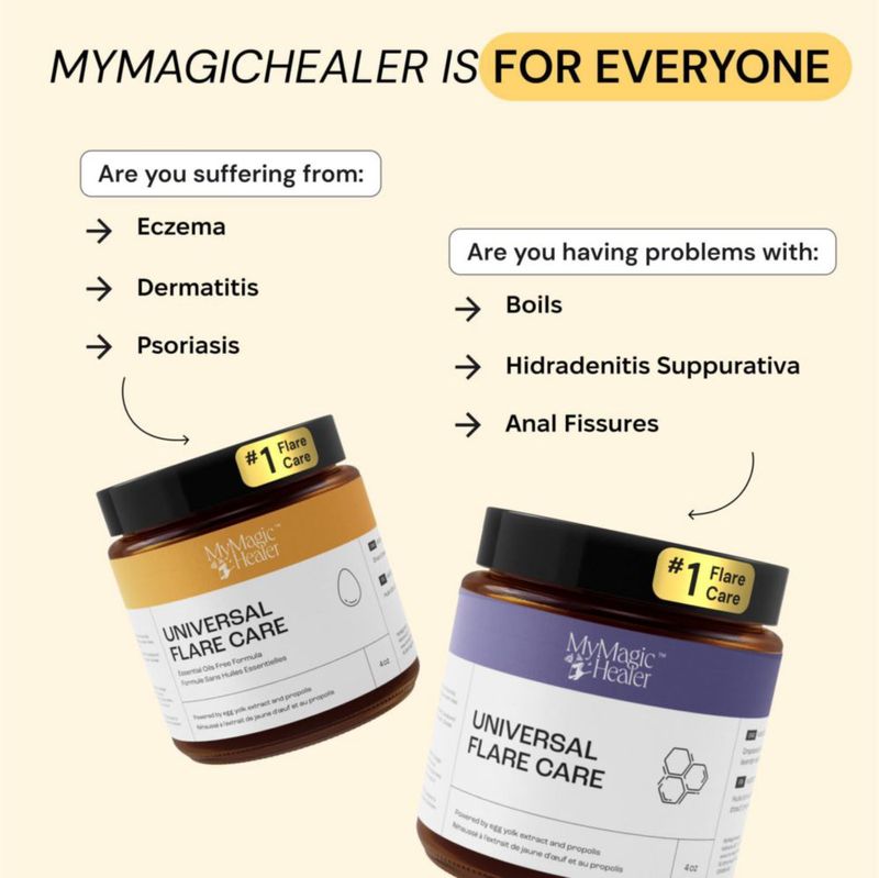 Flare Care myMagicHealer tomillo y árbol de té con yema de huevo 60 ml