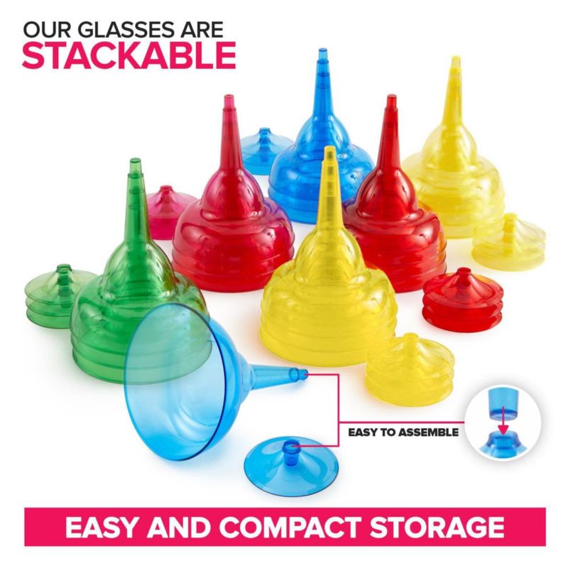 Vasos desechables para margarita Stock Your Home paquete de 24 unidades 355 ml