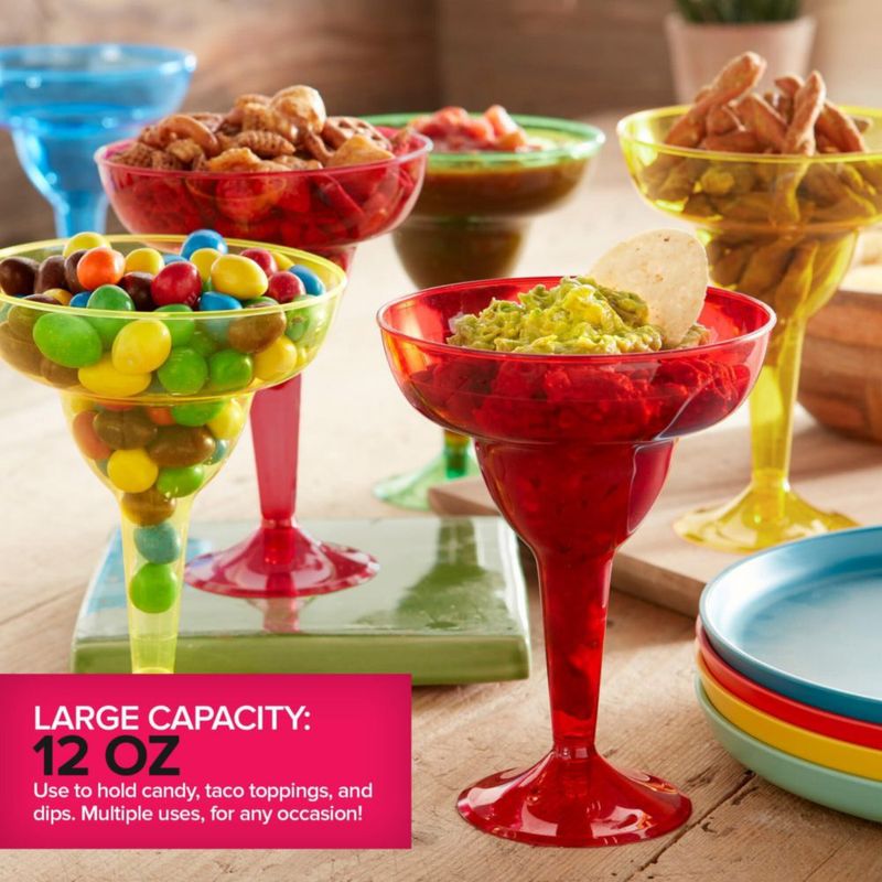 Vasos desechables para margarita Stock Your Home paquete de 24 unidades 355 ml