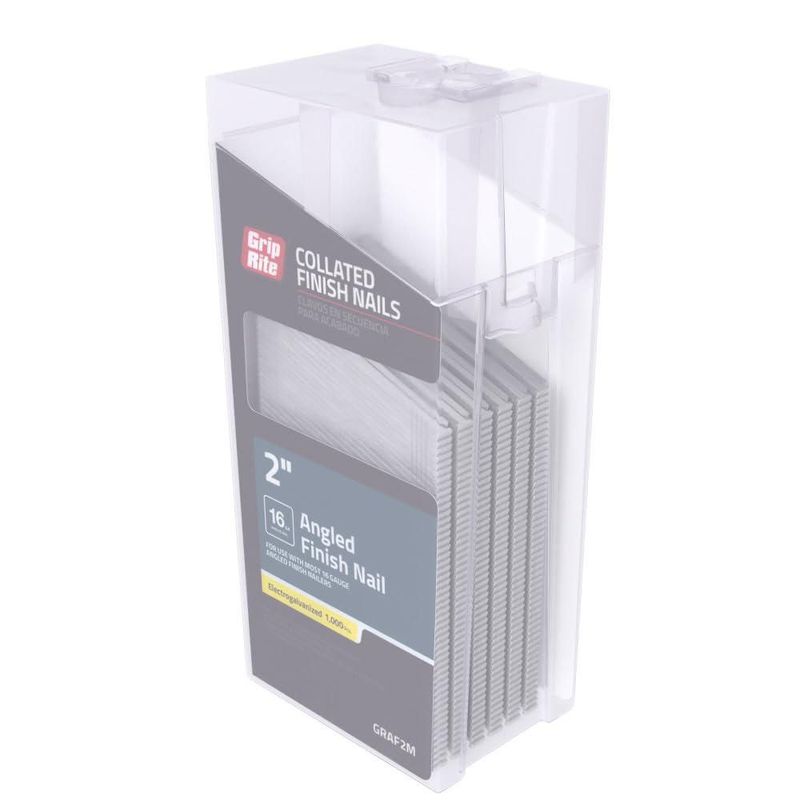 Clavos angulares con acabado electrogalvanizado calibre 16 5 cm Grip-Rite