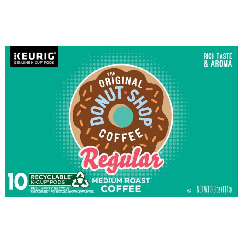 K-Cup Green Mountain Donut Shop Regular - Pack de 10