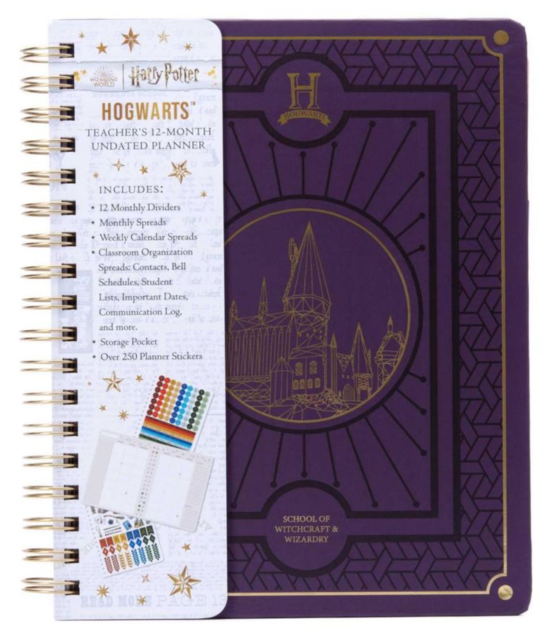 Planificador Insight Editions Profesor de Hogwarts de Harry Potter