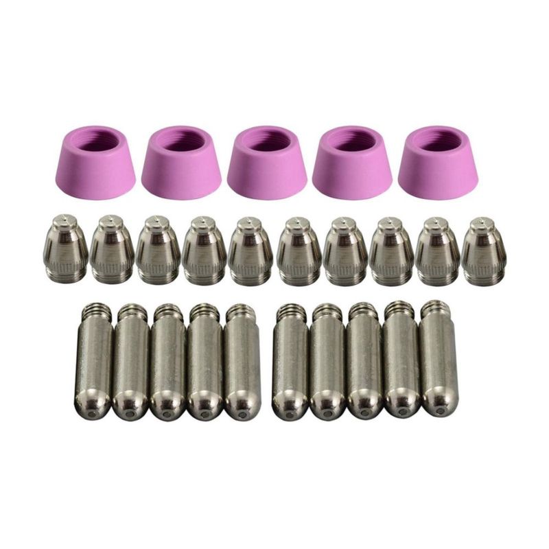Kit de 25 piezas de electrodo de plasma RIVERWELD 12 mm 60 A