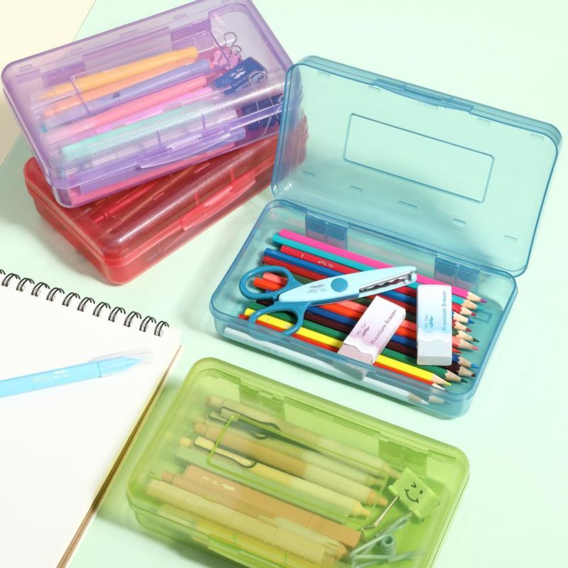 Estuche para lápices Mr. Pen 24 unidades colores surtidos plástico