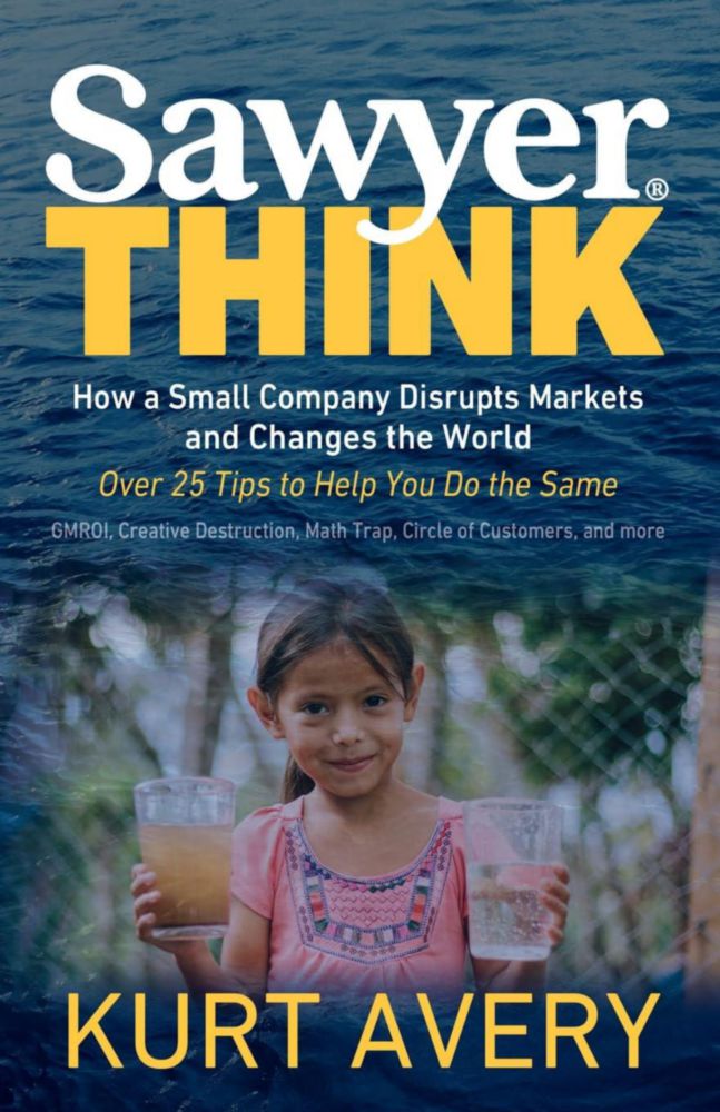 Libro Sawyer Think de Morgan James Publishing sobre Disrupción de Mercado