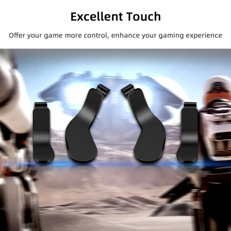 Mcbazel Repuestos de acero inoxidable para las palancas traseras de Xbox Elite