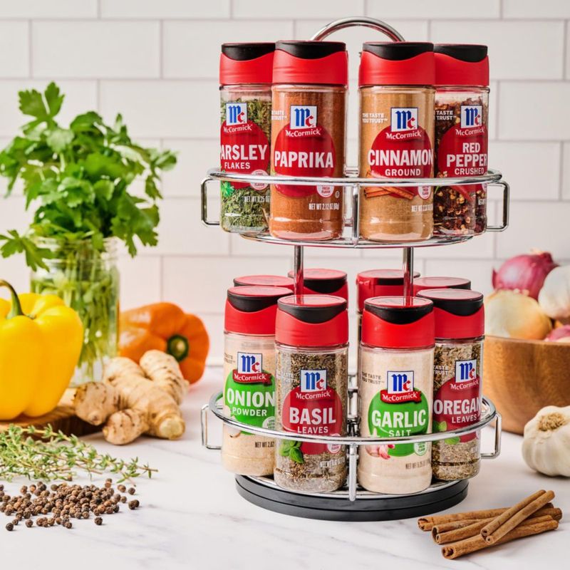 Especiero McCormick con 16 hierbas y especias 740 g cromado
