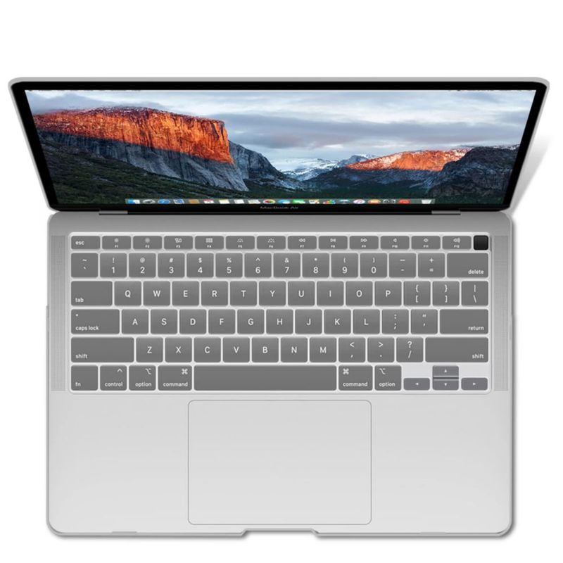 Funda para portátil IBENZER MacBook Air 13" 2022 2021 2020 Transparente