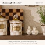 Set de Sal y Pimienta MACKENZIE-CHILDS Small Mocha Check