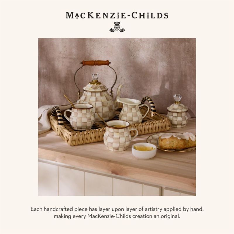Set de Sal y Pimienta MACKENZIE-CHILDS Small Mocha Check