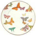 Plato de Cena MACKENZIE-CHILDS – Patrón Jardín de Mariposas
