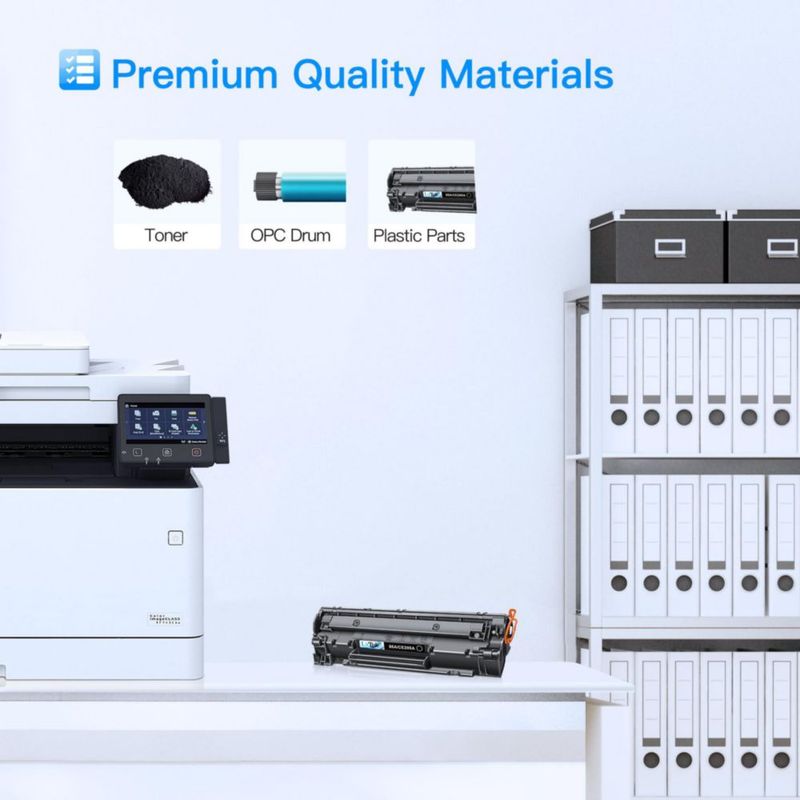 Cartucho de tóner negro compatible LxTek HP 85A CE285A - 1 unidad