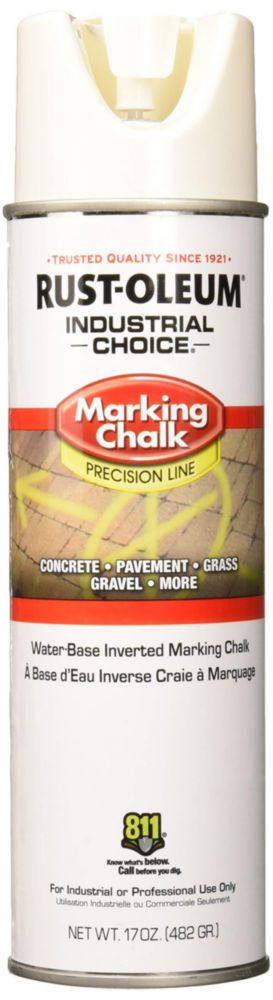 Pintura Rust-Oleum MC1800 Precision Line color blanco brillante 482 g