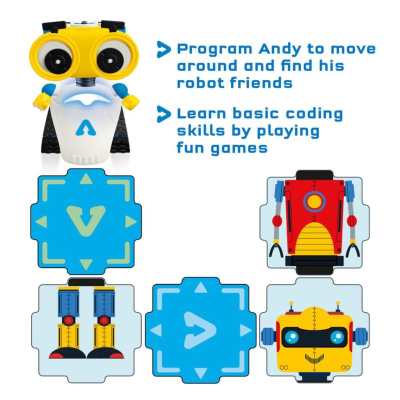 Kit de codificación y robótica Thames & Kosmos Andy: The Code & Play