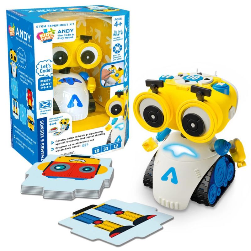 Kit de codificación y robótica Thames & Kosmos Andy: The Code & Play