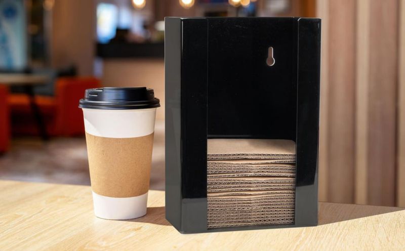 Porta Fundas para Café Inevibe Negro Vertical